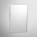 Bobrick B-293 1830 Fixed-Tilt Mirror, Stainless Steel Frame – 18" Wide x 30" High — product view