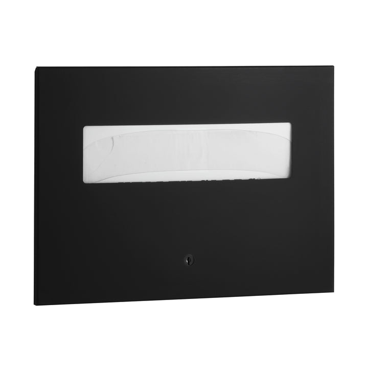 Bobrick B-3013.MBLK Toilet Seat Cover Dispenser, Matte Black — product view