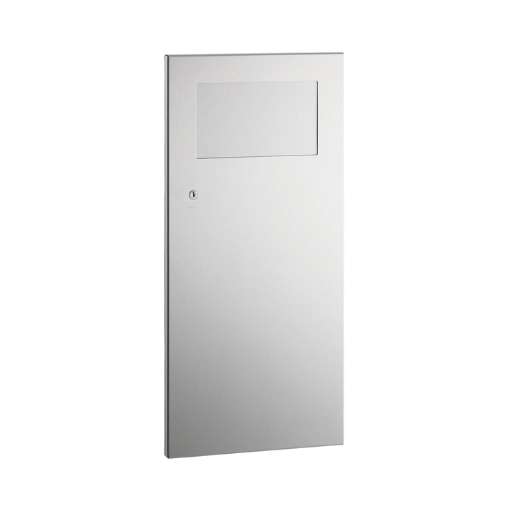 Bobrick B-35633 Recessed Waste Receptacle w/Disposal Door, 3-Gal. — product view