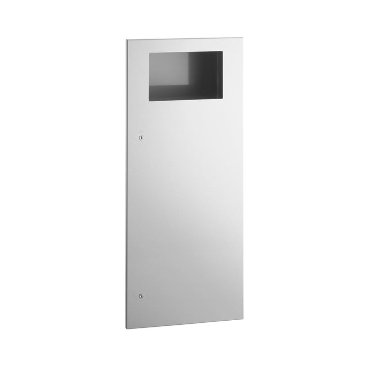 Bobrick B-35643 Recessed Waste Receptacle, 12-Gal. — product view