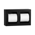 Bobrick B-3588.MBLK Surface-Mtd. Multi-Roll Toilet Tissue Dispenser – TrimLineSeries, Matte Black — product view