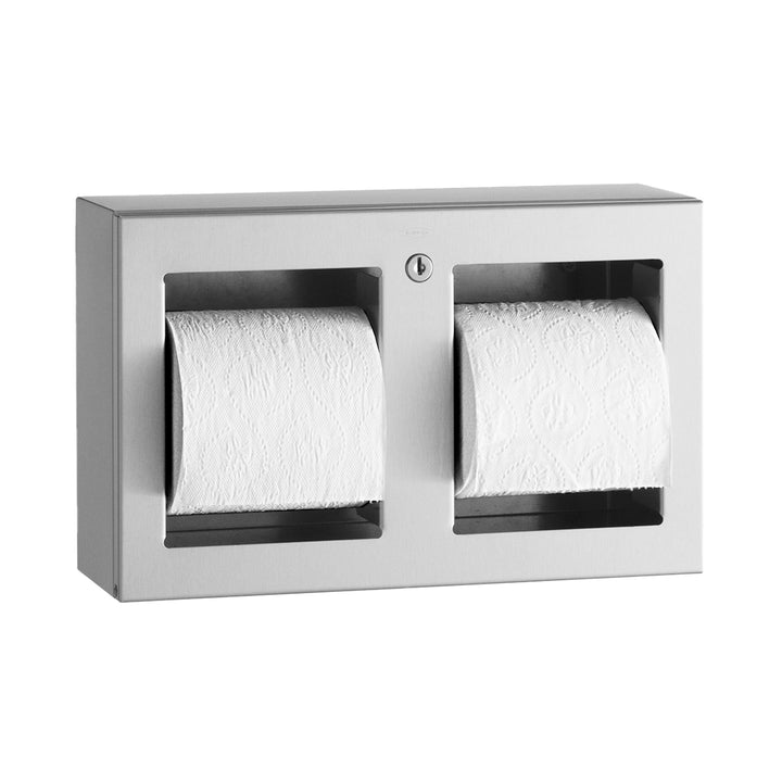 Bobrick B-3588 Surface-Mtd. Multi-Roll Toilet Tissue Dispenser – TrimLineSeries — product view