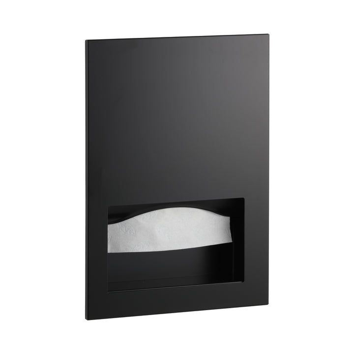 Bobrick B-35903.MBLK Paper Towel Dispenser, Matte Black — product view