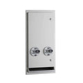 Bobrick B-3706T Recessed or Semi-Recessed Push-Button Napkin/Tampon Vendor, Token Operation — product view