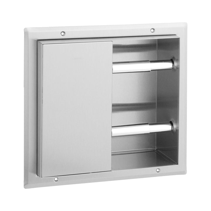 Bobrick B-386 Partition-Mounted Multi-Roll Toilet Tissue Dispenser — product view
