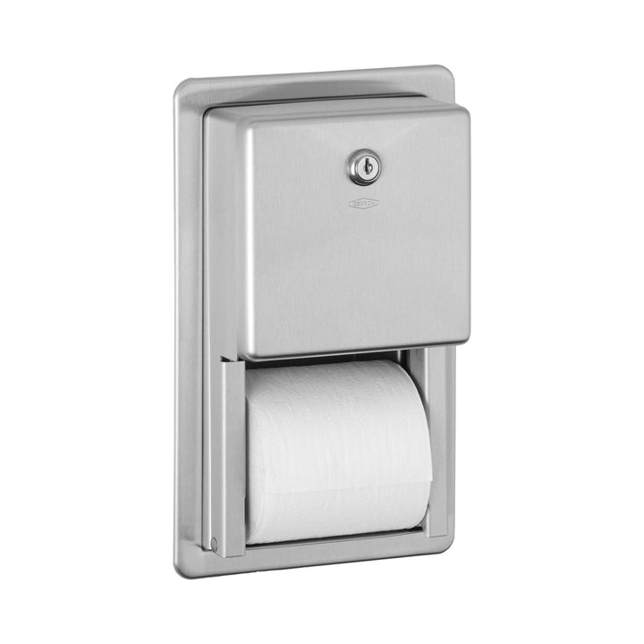 Bobrick B-3888 Multi-Roll Toilet Tissue Dispenser, Stainless Steel — product view