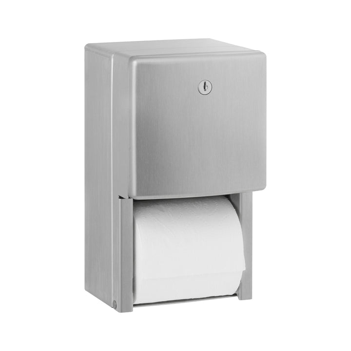 Bobrick B-4288 Multi-Roll Toilet Tissue Dispenser, Stainless Steel – ConturaSeries — product view