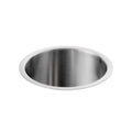 Bobrick B-532 Circular Countertop-Mounted Waste Chute, Stainless Steel — product view