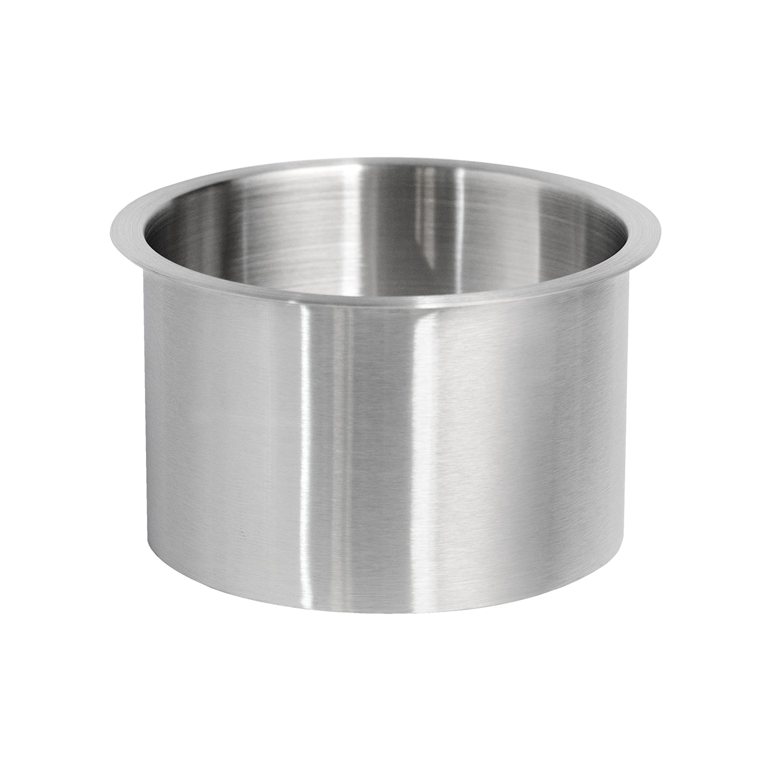 Bobrick B-532 Circular Countertop-Mounted Waste Chute, Stainless Steel — alternate view 2