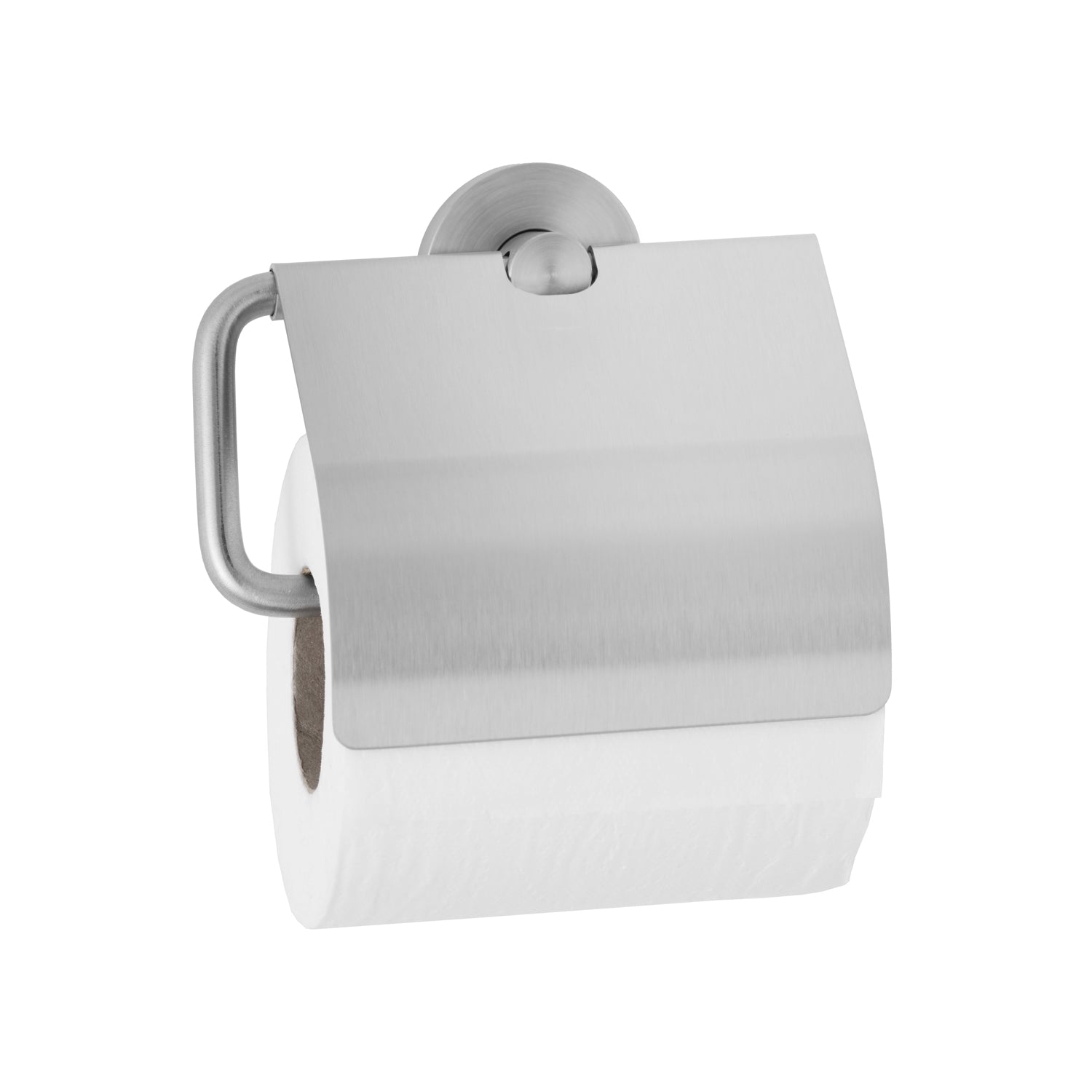 Bobrick B-546 Single-Roll Toilet Tissue Dispenser with Hood — view 2