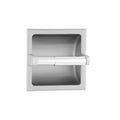 Bobrick B-6677 Toilet Tissue Dispenser with Mounting Clamp, Satin Finish — product view