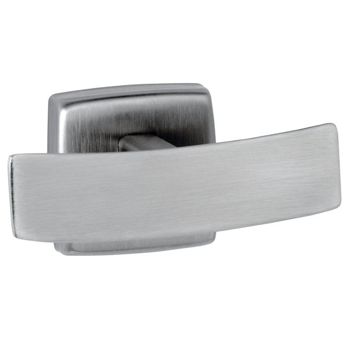 Bobrick B-6727 Double Robe Hook, Satin Finish — product view