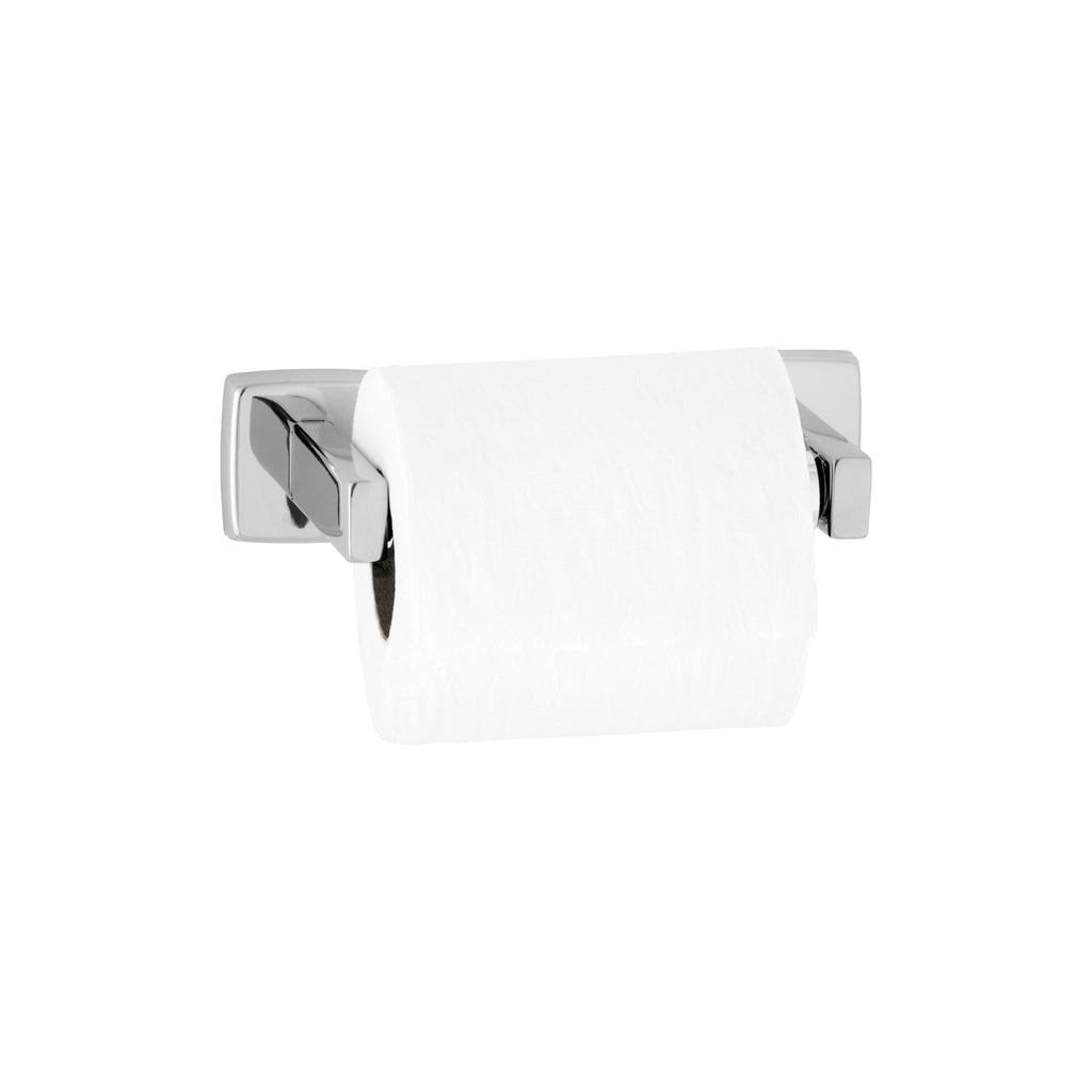 Bobrick B-685 Toilet Tissue Dispenser – Single Roll, Bright-Polished Stainless Steel Finish — alternate view 2