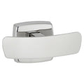 Bobrick B-7672 Double Robe Hook, Bright-Polished Stainless Steel Finish — product view