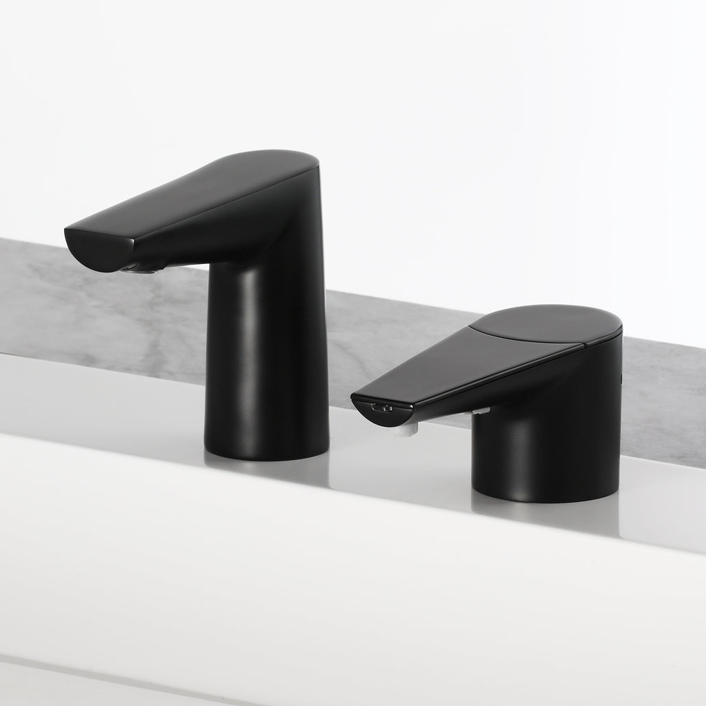 Bobrick B-862 NEW: Designer Series Automatic Top Fill Foam Soap Dispenser, Matte Black — alternate view 4