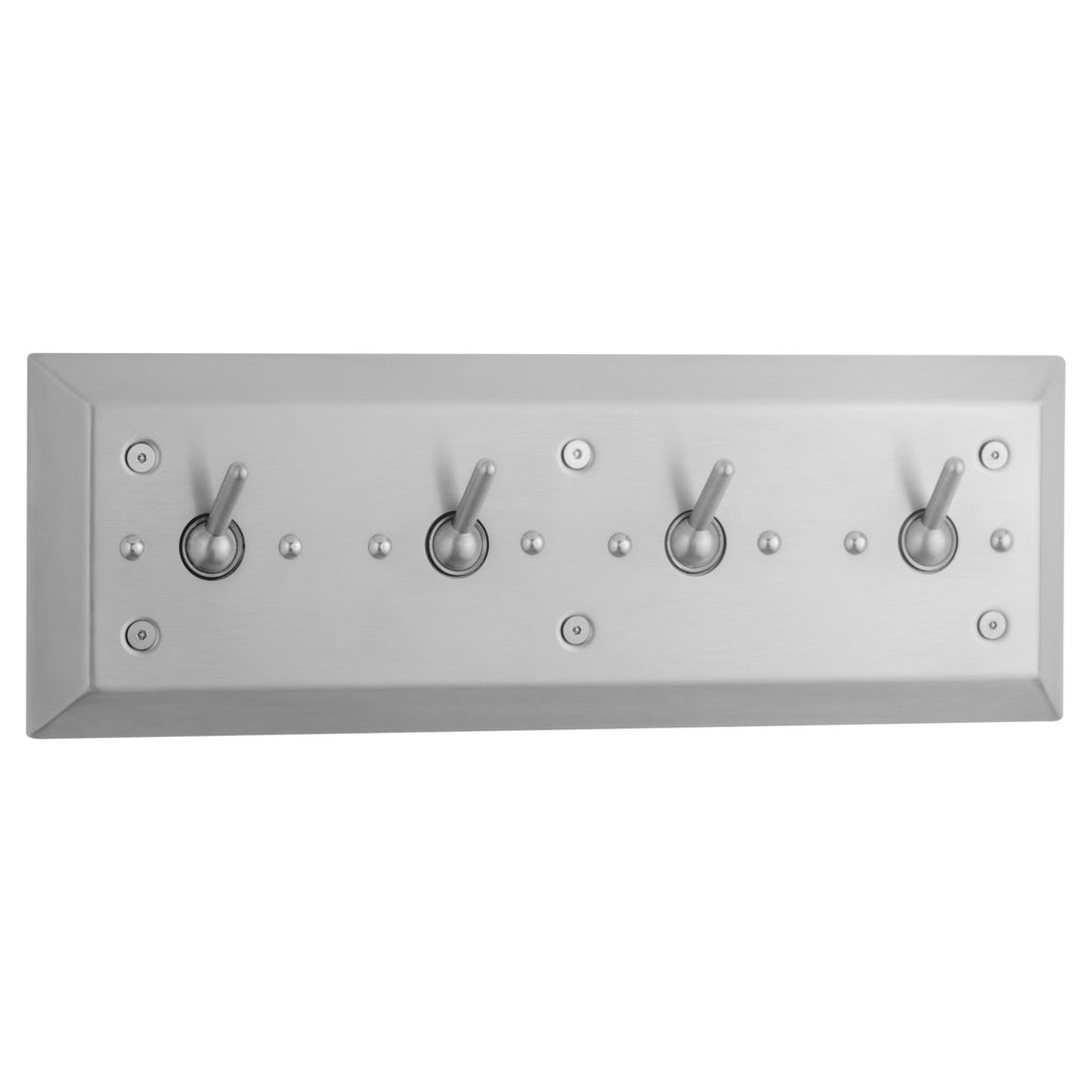 Bobrick B-985 Clothes Hook Strip for Front Mounting — product view