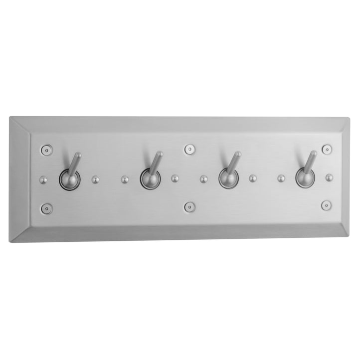 Bobrick B-985 Clothes Hook Strip for Front Mounting — product view