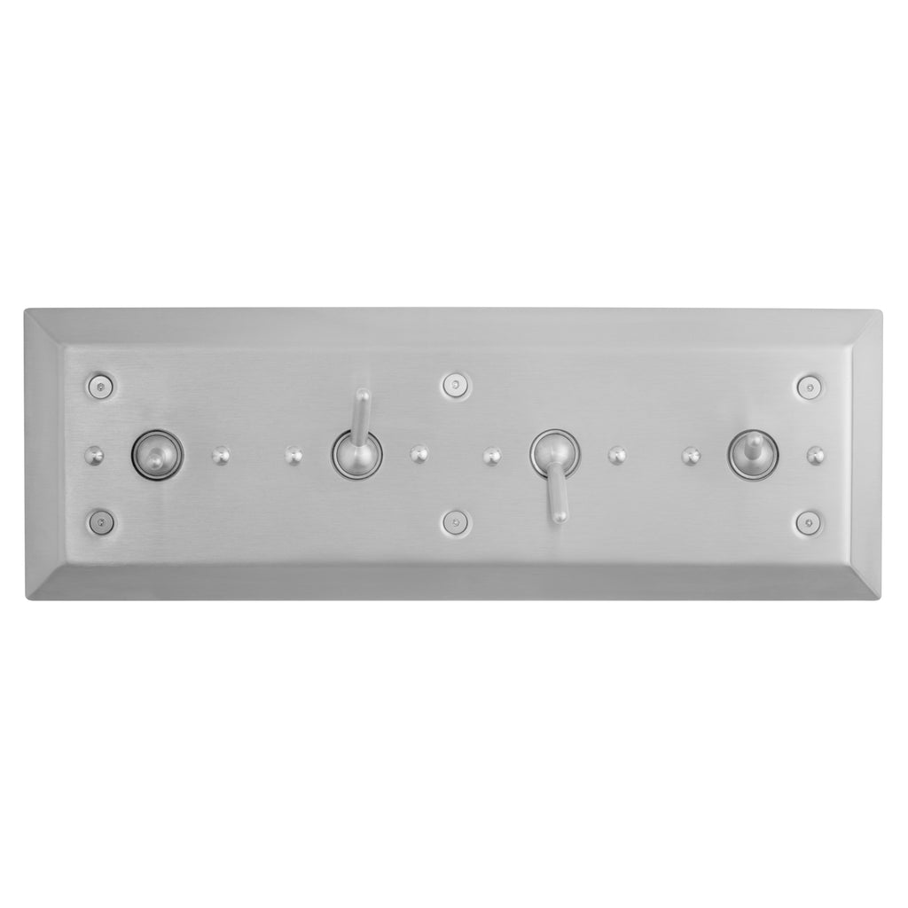 Bobrick B-985 Clothes Hook Strip for Front Mounting — alternate view 2