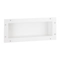 Bobrick B-9883 Recessed Shelf, Ligature Resistant, White Powder-Coated — product view