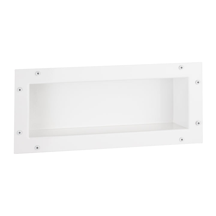 Bobrick B-9883 Recessed Shelf, Ligature Resistant, White Powder-Coated — product view