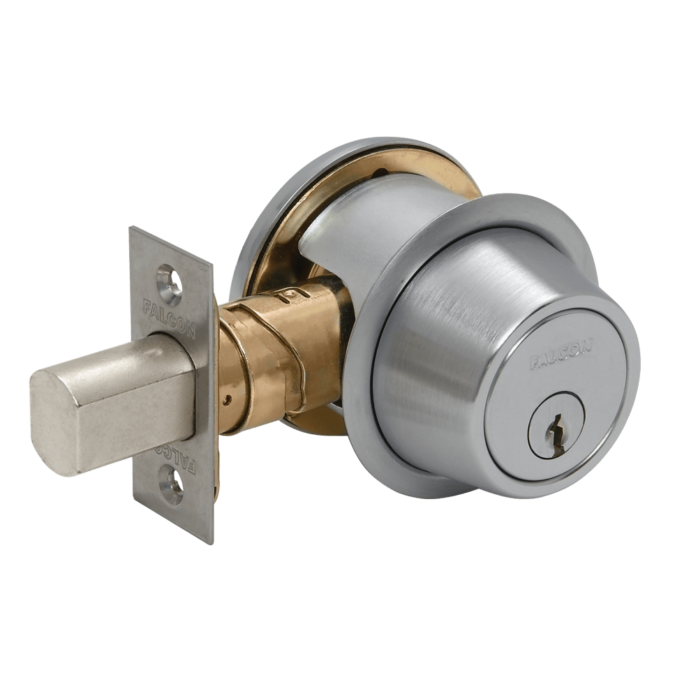 Falcon D200 Series Grade 2 Deadbolts — D221P 626 product image