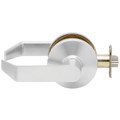 Falcon B Series Dane lever passage representative supplier image in satin chrome; ordered finish is listed on the product page