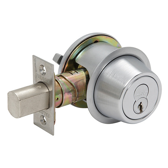 Falcon D200 Series manufacturer family image; pictured cylinder or thumbturn configuration and finish may differ from the exact MPN ordered