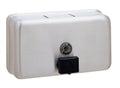 GAMCO G-58AP Surface-Mounted Horizontal Tank-Type Soap Dispenser, All-Purpose Valve, 40-fl. oz. — product view