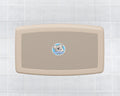 KB300 Baby Changing Station, Plastic Horizontal Beige — product view