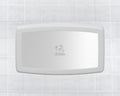KB300 Baby Changing Station Station, Plastic Horizontal, Stainless Steel with White Granite Trim — product view