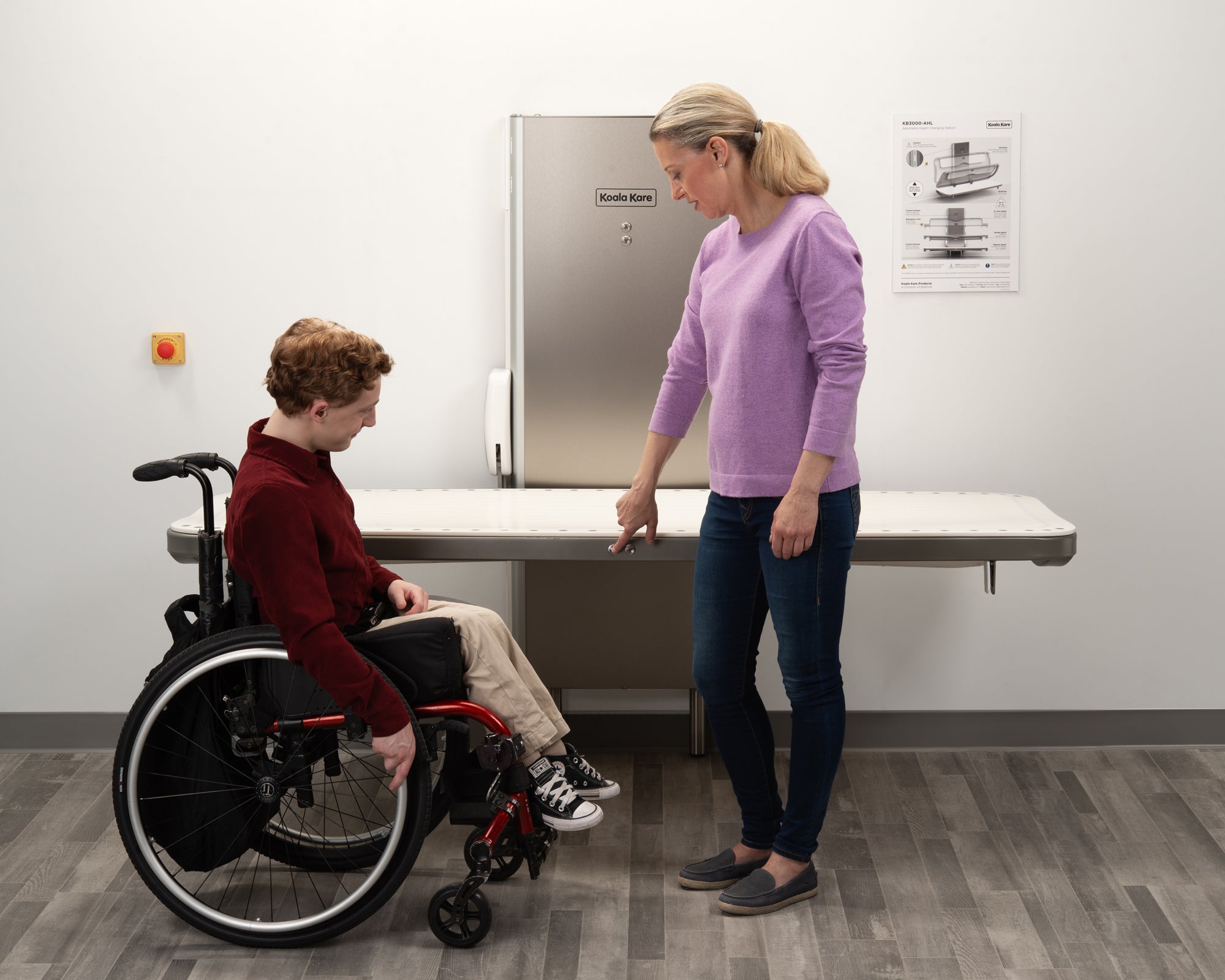 KB3000-AHL Adult Changing Station — alternate view 10