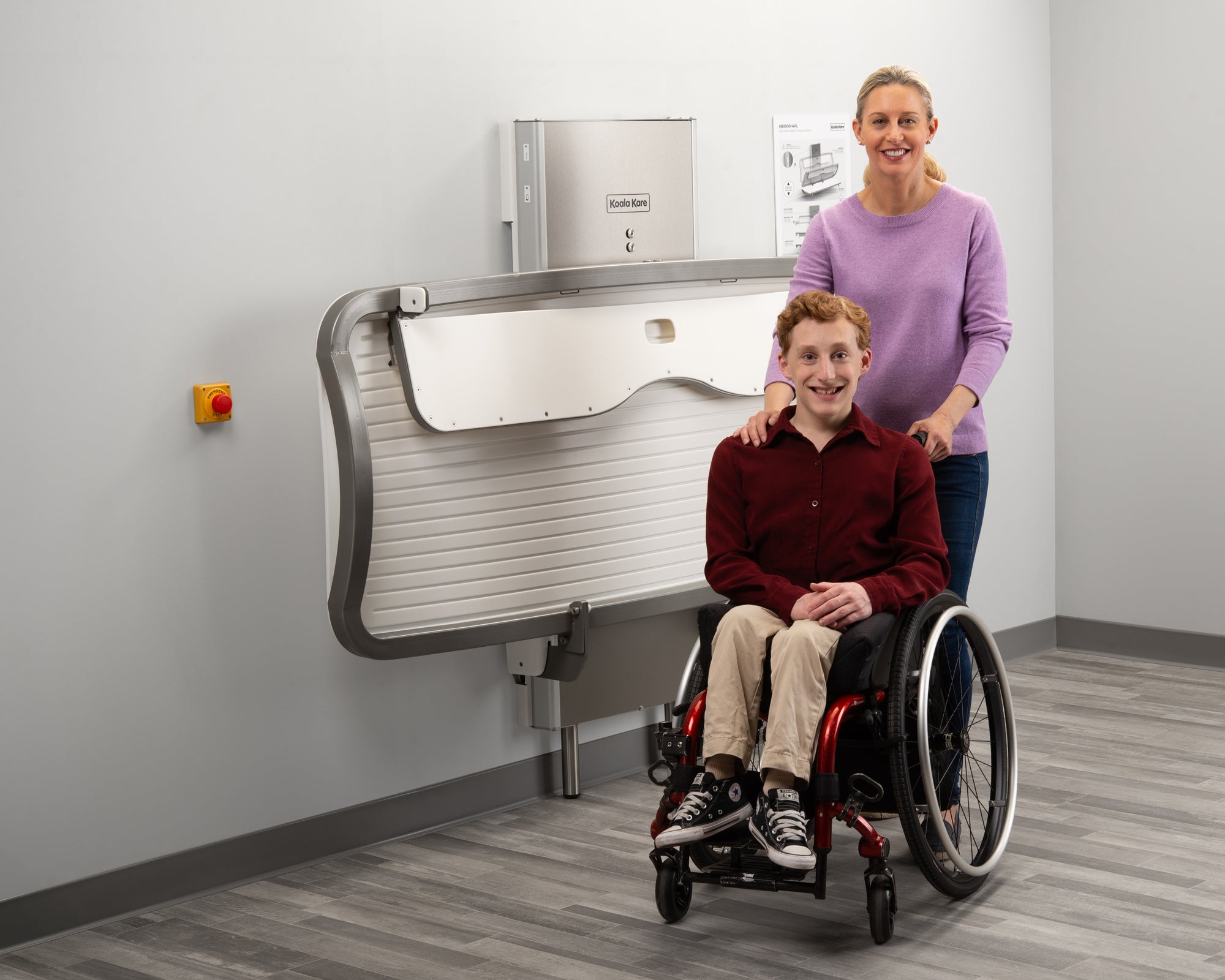 KB3000-AHL Adult Changing Station — alternate view 12