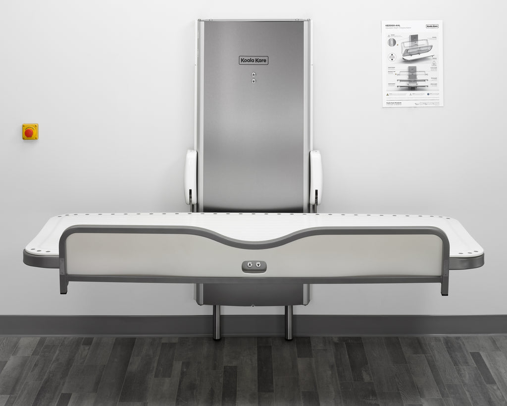 KB3000-AHL Adult Changing Station — alternate view 2