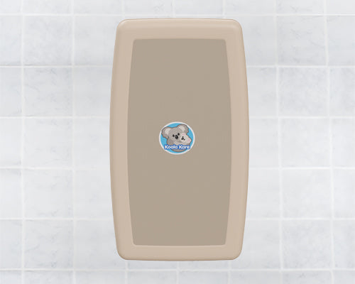 KB301 Baby Changing Station Station, Vertical BEIGE — product view