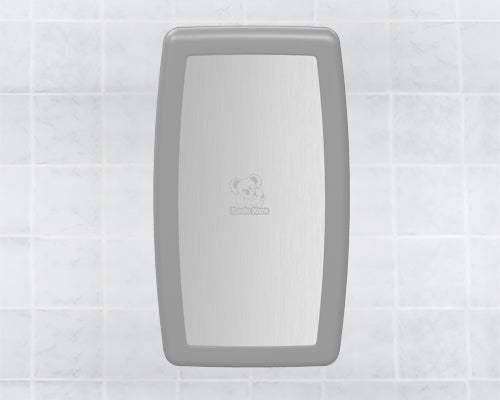 KB301 Baby Changing Station Station, Plastic Vertical Gray Stainless Steel — product view