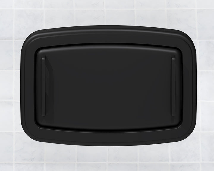 KB310 Horizontal Wall-Mounted Stainess Steel Baby Changing Station, Matte Blk — product view