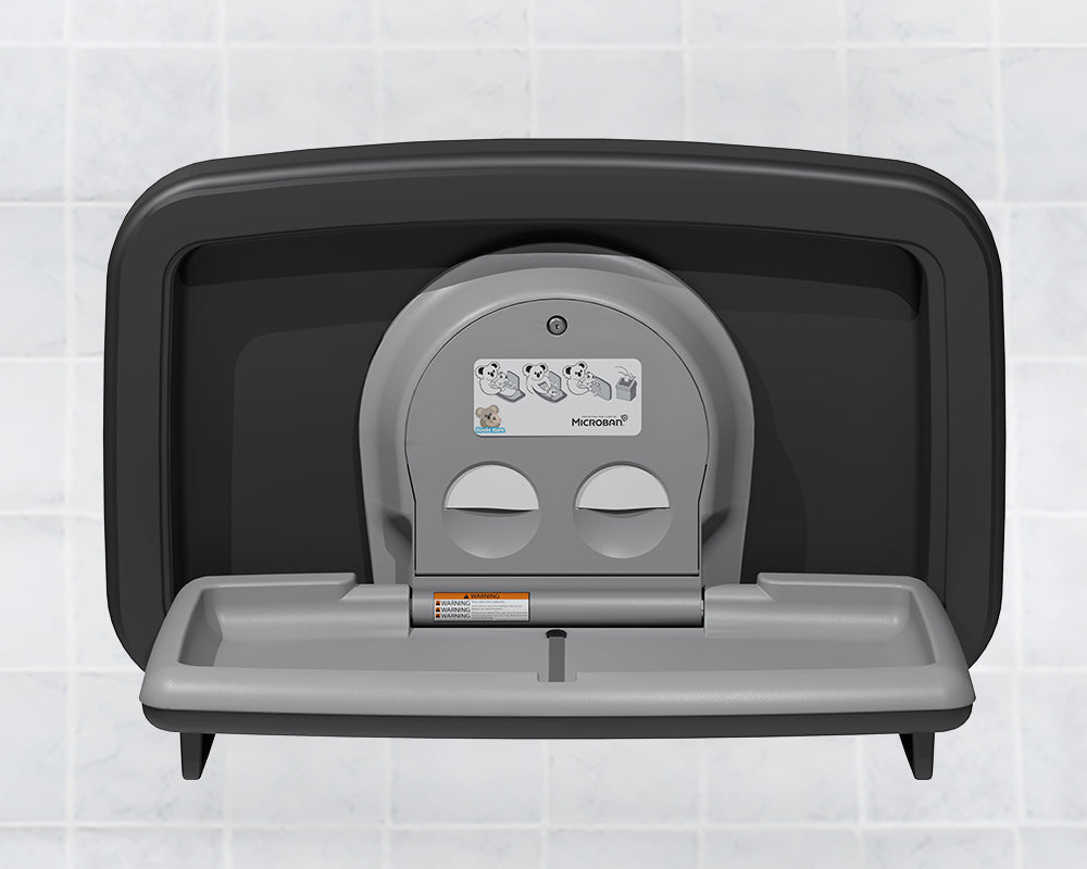KB310 Horizontal Wall-Mounted Stainess Steel Baby Changing Station
