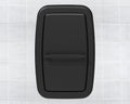 KB311 Baby Changing Station, Stainless Steel, Vertical, Matte Black — product view