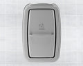 KB311 Vertical Wall-Mounted Stainess Steel Baby Changing Station — product view