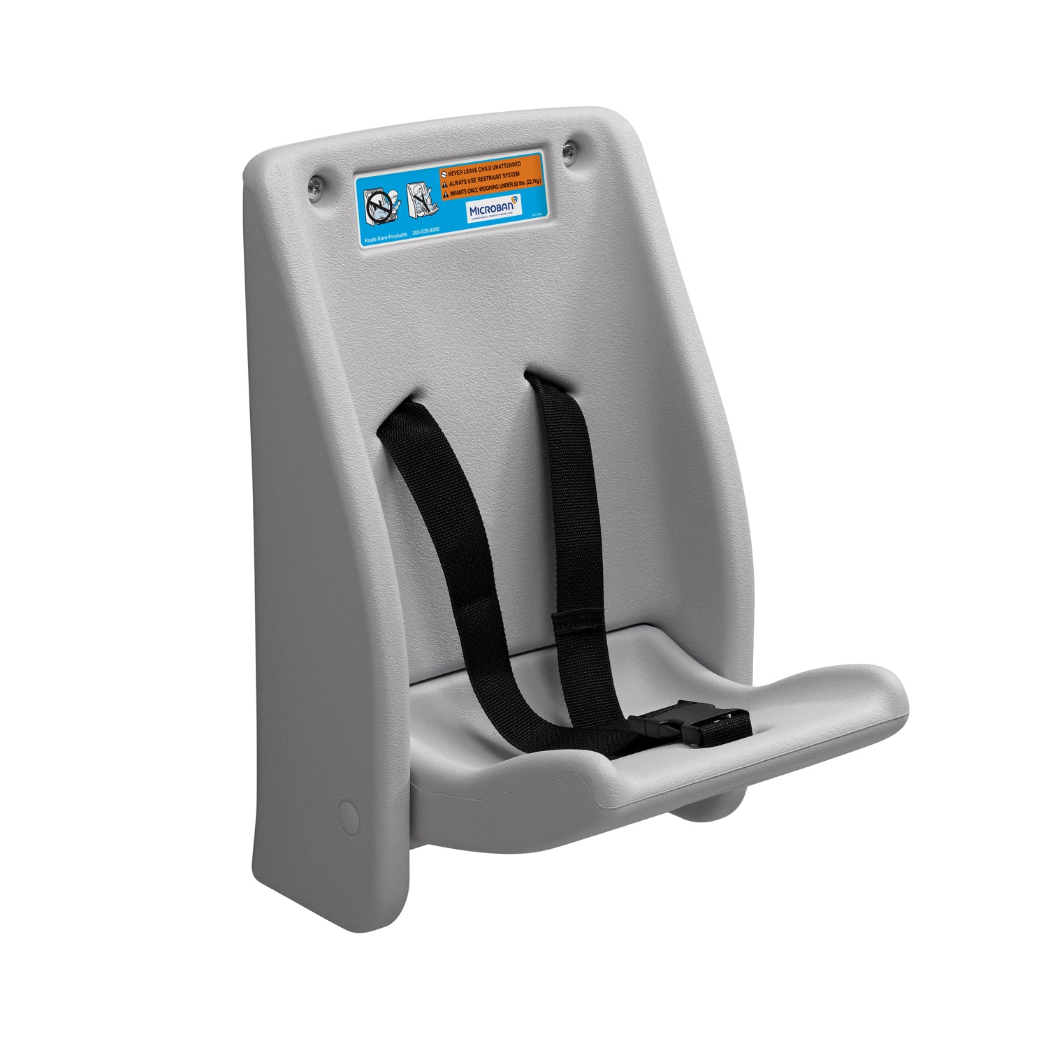 KB102 Child Protection Seat - Gray — alternate view 4