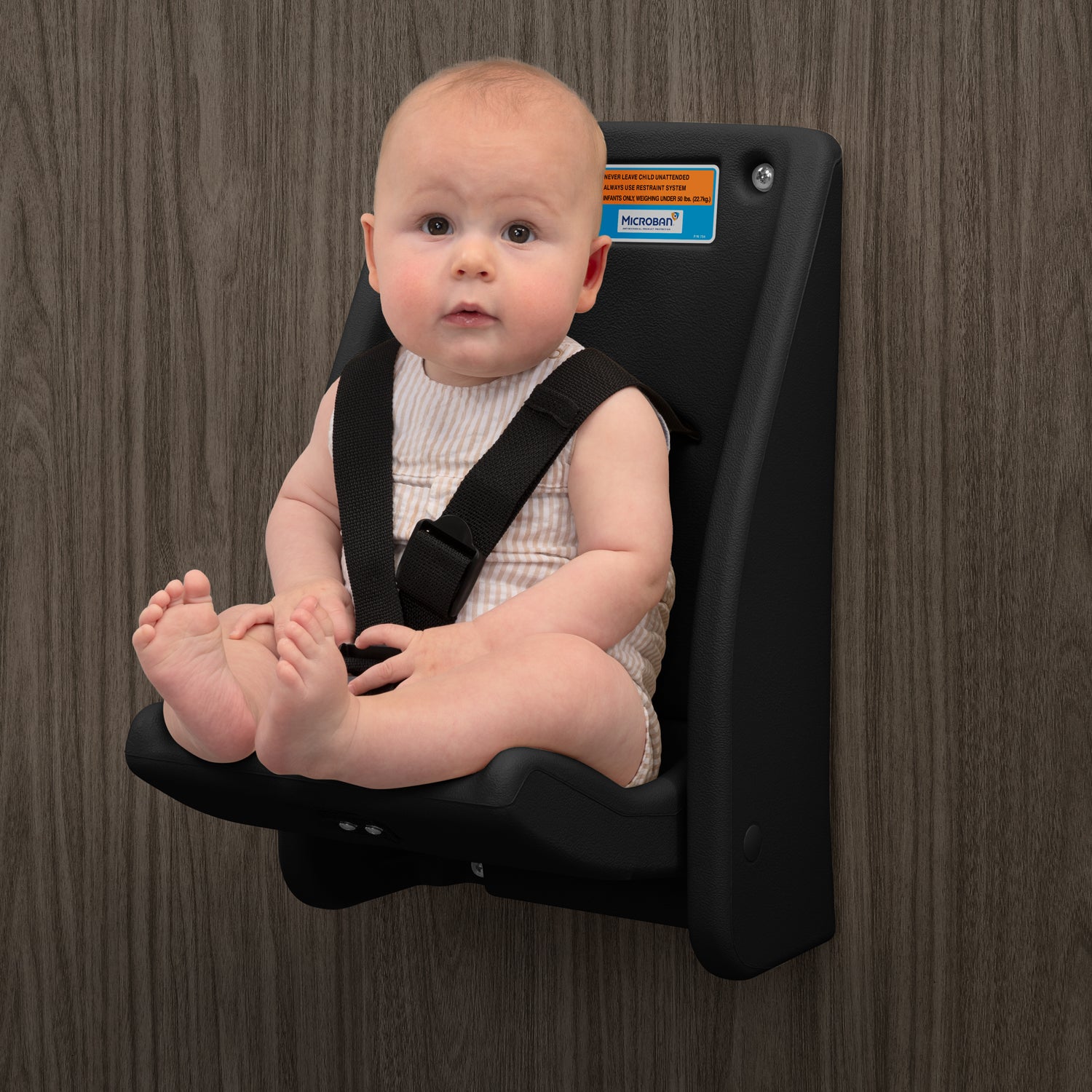 KB102 Child Protection Seat - Black — alternate view 5