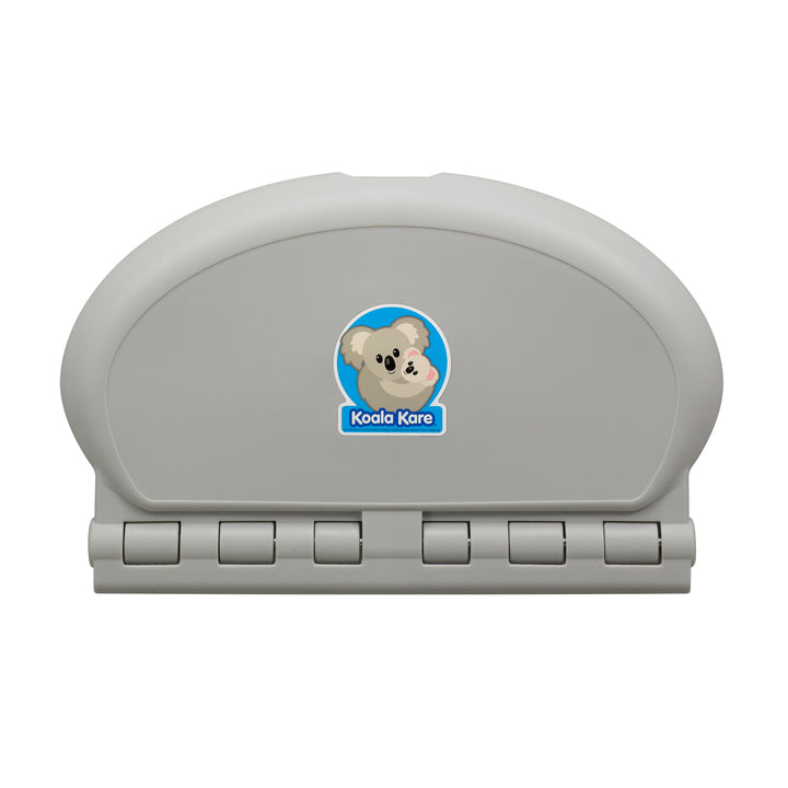 KB208 Oval Baby Changing Station - Gray — product view