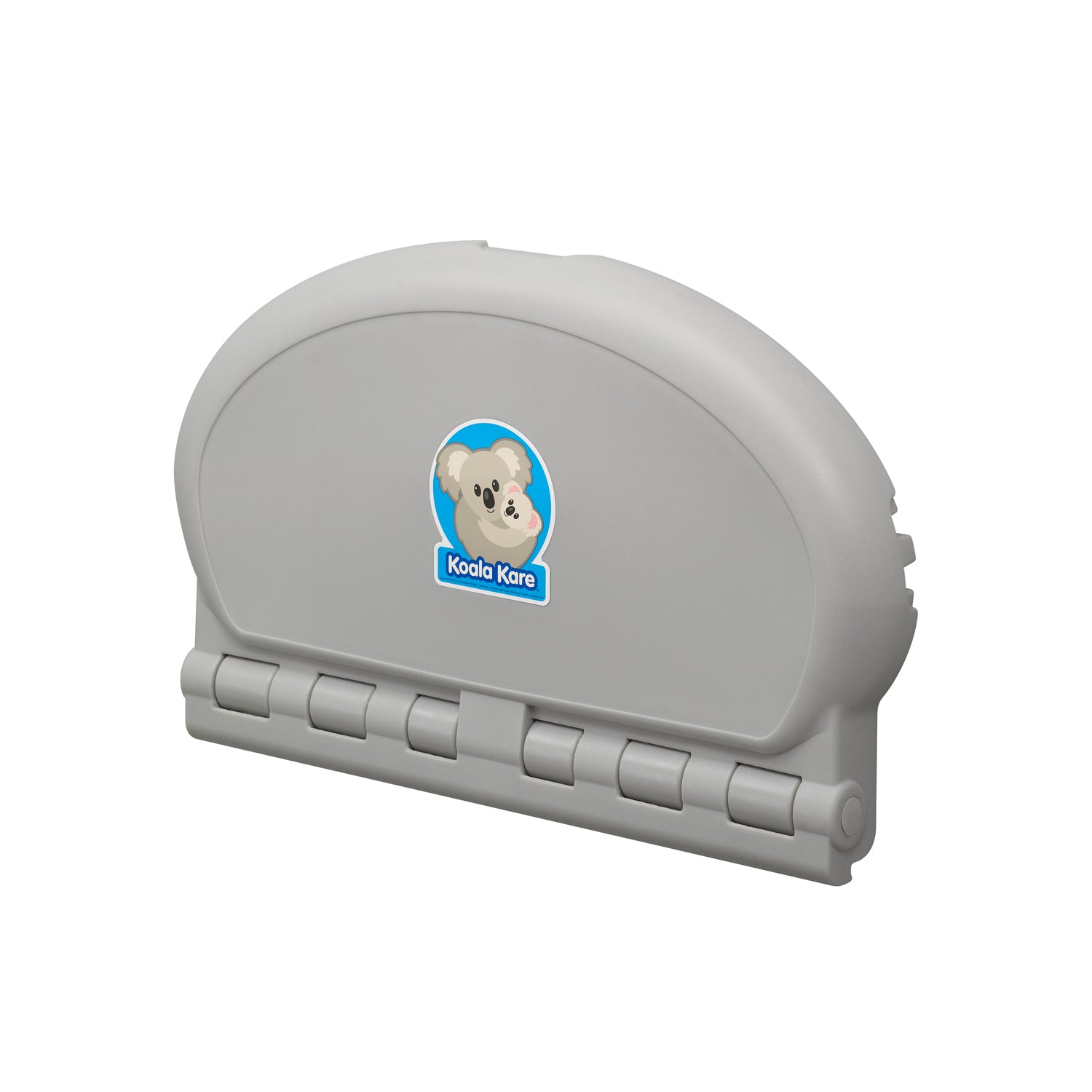 KB208 Oval Baby Changing Station - Gray — alternate view 5