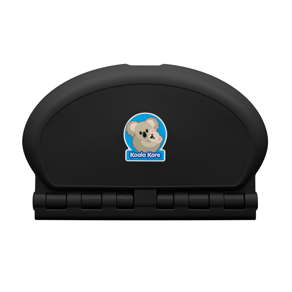 KB208 Oval Baby Changing Station – Black — product view