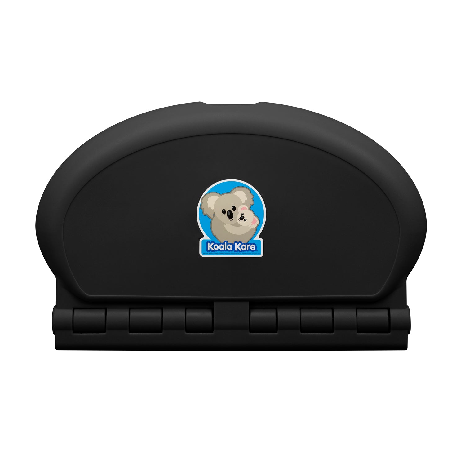 KB208 Oval Baby Changing Station – Black — product view