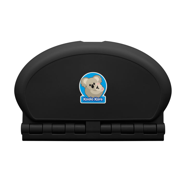 KB208 Oval Baby Changing Station – Black — product view