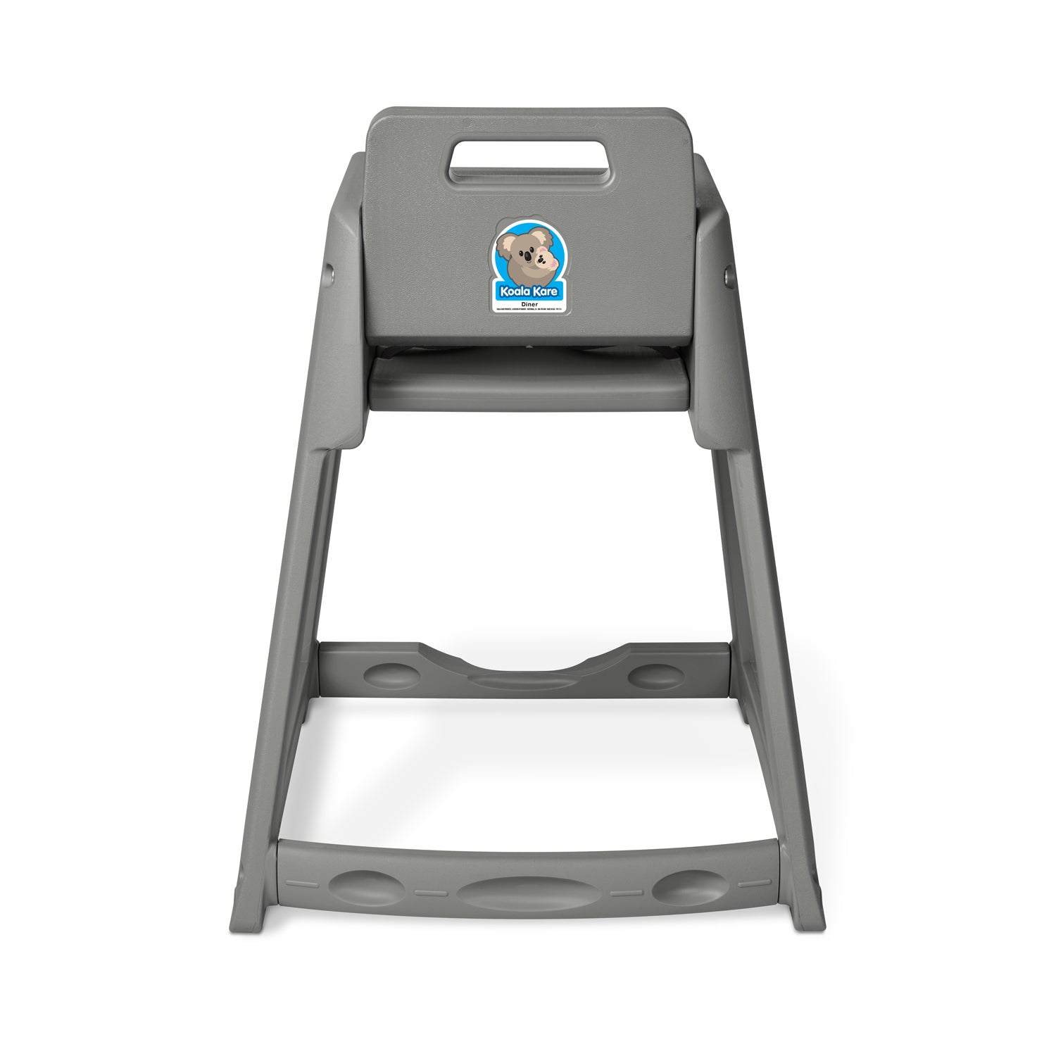 KB950 Diner High Chair - Gray — alternate view 2