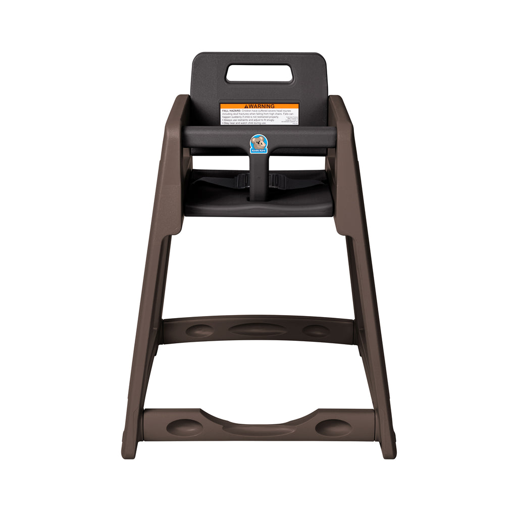 KB950 Diner High Chair Unassembled - Brown