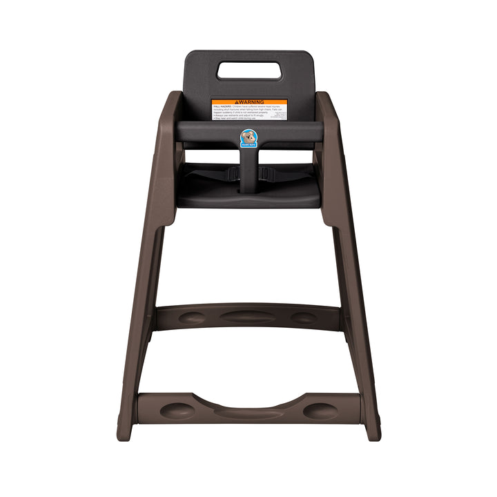 KB950 Diner High Chair Unassembled - Brown — product view
