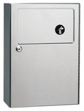 GAMCO ND-5 Surface-Mounted Sanitary Napkin Disposal — product view